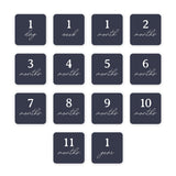 Lulujo Baby's First Year Milestone Blanket & Cards Set | Premium Muslin Gift - My Little Thieves