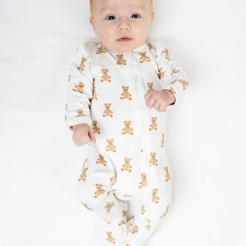 Lulujo Bamboo Footed Sleepsuit | Soft Baby Gift For Newborns - My Little Thieves