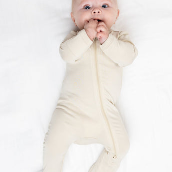 Lulujo Bamboo Footed Sleepsuit | Soft Baby Gift For Newborns - My Little Thieves