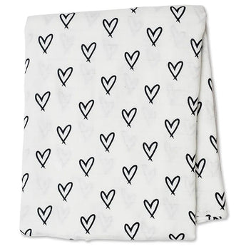 Lulujo Bamboo Muslin Swaddle Blankets 3 Pack | Silky Soft 70% Bamboo Viscose - My Little Thieves