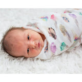 Lulujo Bamboo Muslin Swaddle Blankets 3 Pack | Silky Soft 70% Bamboo Viscose - My Little Thieves