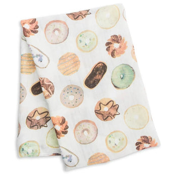 Lulujo Bamboo Muslin Swaddle Blankets 3 Pack | Silky Soft 70% Bamboo Viscose - My Little Thieves