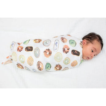 Lulujo Bamboo Muslin Swaddle Blankets 3 Pack | Silky Soft 70% Bamboo Viscose - My Little Thieves