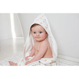 Lulujo Cozy Hooded Baby Towel Soft, Stylish & Versatile | Bath Towel - My Little Thieves