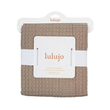 Lulujo Cozy Waffle Blanket For Babies | 100% Cotton Soft Comfort - My Little Thieves