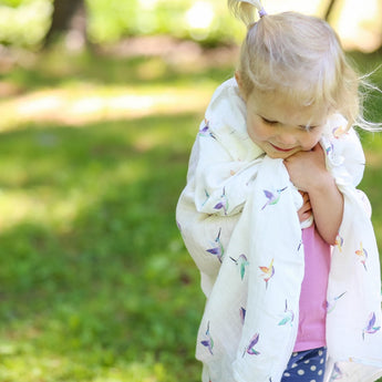 Lulujo Luxurious Bamboo Swaddle Blanket | 70% Bamboo 30% Cotton Extra Large - My Little Thieves