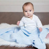 Lulujo Luxurious Cellular Baby Blanket By Lulujo Soft & Cozy Comfort | Blankets - My Little Thieves