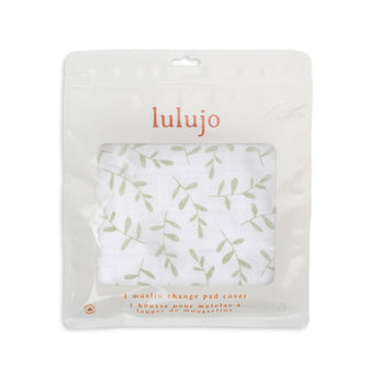 Lulujo Muslin Change Pad Cover | 100% Cotton Breathable Nursery Essential - My Little Thieves