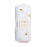 Lulujo Muslin Swaddle Blanket 100x100cm | Soft Breathable Baby Essential - My Little Thieves