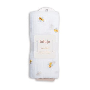 Lulujo Muslin Swaddle Blanket 100x100cm | Soft Breathable Baby Essential - My Little Thieves