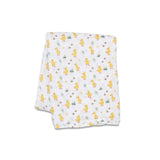Lulujo Muslin Swaddle Blanket 100x100cm | Soft Breathable Baby Essential - My Little Thieves