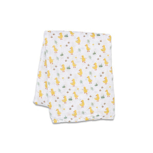 Lulujo Muslin Swaddle Blanket 100x100cm | Soft Breathable Baby Essential - My Little Thieves