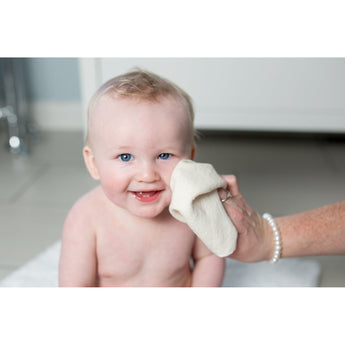 Lulujo Organic Cotton Face Cloths 4 Pack | Ultra Soft Baby Wash Cloths - My Little Thieves