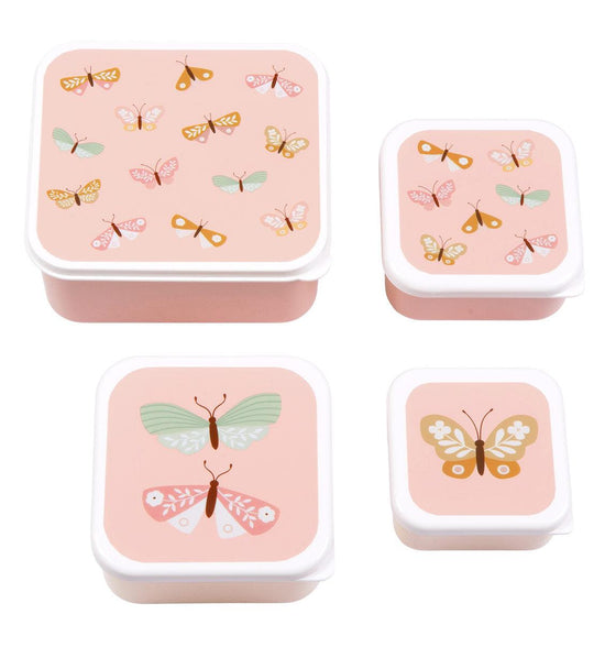 Lunch and Snack Box Set - Butterflies - My Little Thieves