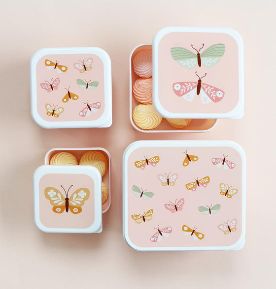 Lunch and Snack Box Set - Butterflies - My Little Thieves