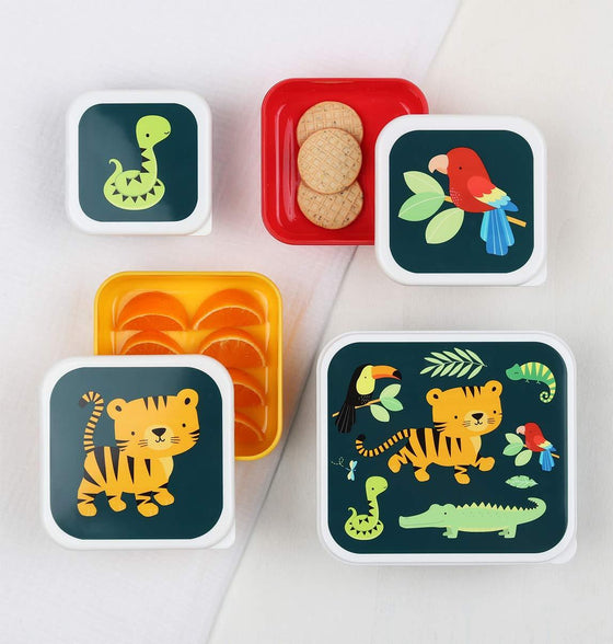 Lunch and Snack Box Set - Jungle Tiger - My Little Thieves