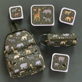 Lunch and Snack Box Set - Savanna - My Little Thieves