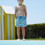 Marie Raxevsky Bottle Pop Boys Swim Shorts | Kids - My Little Thieves