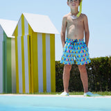 Marie Raxevsky Bottle Pop Boys Swim Shorts | Kids - My Little Thieves