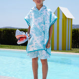 Marie Raxevsky Jungle Turquoise Swim Shorts Boys | Kids - My Little Thieves