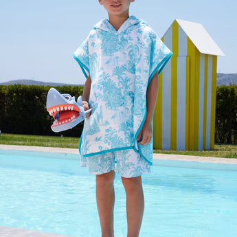 Marie Raxevsky Jungle Turquoise Swim Shorts Boys | Kids - My Little Thieves