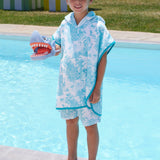 Marie Raxevsky Jungle Turquoise Swim Shorts Boys | Kids - My Little Thieves