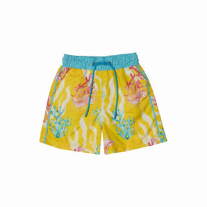 Marie Raxevsky Sunset Reef Boys Swim Shorts | Kids - My Little Thieves