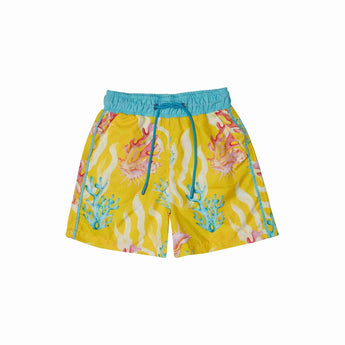 Marie Raxevsky Sunset Reef Boys Swim Shorts | Kids - My Little Thieves
