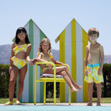 Marie Raxevsky Sunset Reef Girls Mermaid One Piece | Kids - My Little Thieves