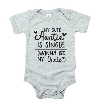 Matching Family Outfits Adorable Aunt Baby Romper Collection | Romper Baby - My Little Thieves