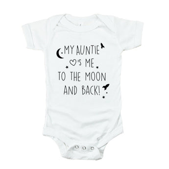 Matching Family Outfits Adorable Aunt Baby Romper Collection | Romper Baby - My Little Thieves