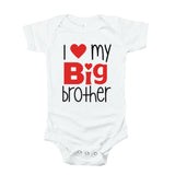 Matching Family Outfits I Love My Big Brother & Sister Baby Romper | Romper Baby - My Little Thieves