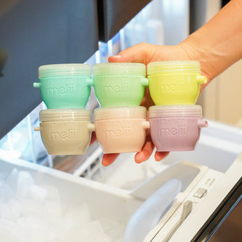 Melii Eco Friendly Baby Food Storage Pods Snap & Go | Leakproof Portions - My Little Thieves