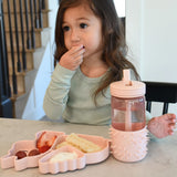 Melii Eco Friendly Divided Silicone Suction Plate For Kids | Self Feeding 6 M+ - My Little Thieves