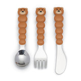 Melii Eco Friendly Kids Utensil Set 6 Piece | Bpa Free Self Feeding Gift 12 M+ - My Little Thieves