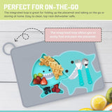 Melii Eco Friendly Silicone Kids Placemat | Non Slip Bpa Free Mealtime Mat - My Little Thieves