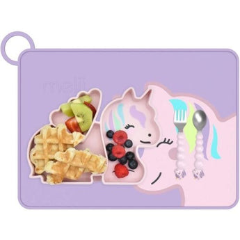 Melii Eco Friendly Silicone Kids Placemat | Non Slip Bpa Free Mealtime Mat - My Little Thieves