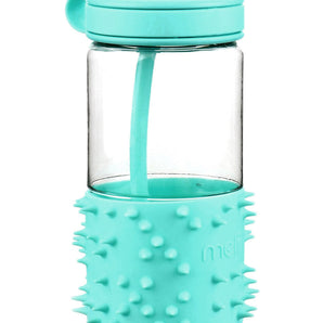 Melii Spikey Kids Water Bottle | Sensory Fidget Sleeve Straw Bottle - My Little Thieves