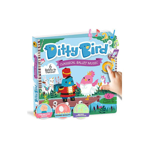 Mema Publishing Ltd Ditty Bird Classical Ballet Music ” Children's Book For Kids | Books - My Little Thieves