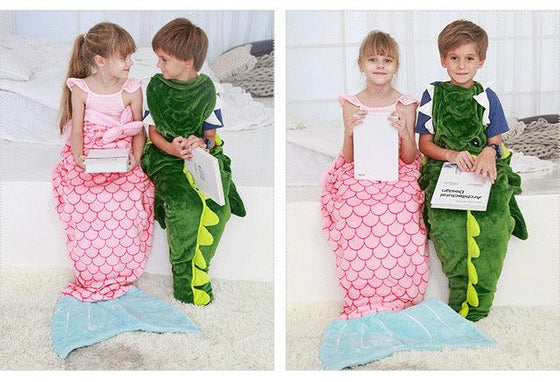 Mermaid Sleeping Bag Blanket - My Little Thieves