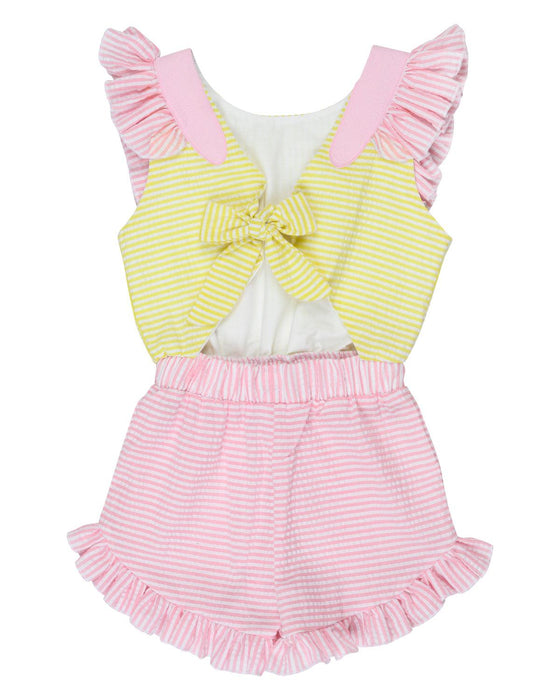 Mexico Striped playsuit - My Little Thieves