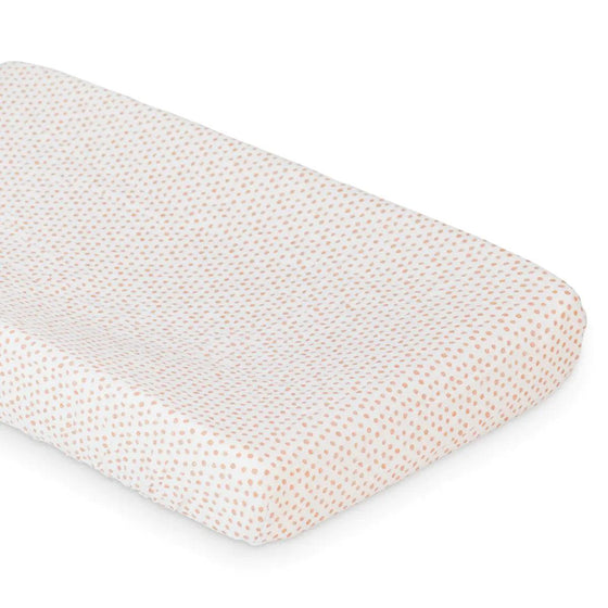 Muslin Change Pad Cover - Dots - My Little Thieves