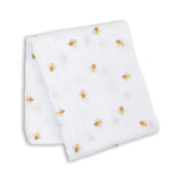Muslin Swaddle - Bees - My Little Thieves