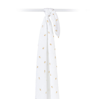 Muslin Swaddle - Bees - My Little Thieves