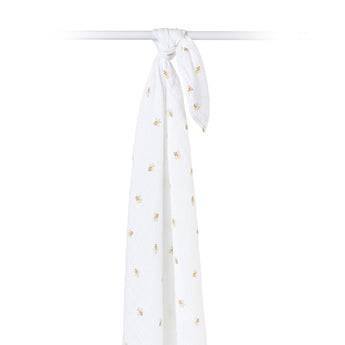 Muslin Swaddle - Bumbling Bee - My Little Thieves