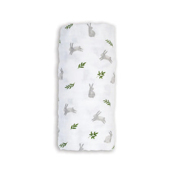 Muslin Swaddle - Bunnies - My Little Thieves
