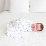 Muslin Swaddle - Bunnies - My Little Thieves