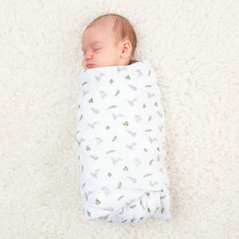 Muslin Swaddle - Bunnies - My Little Thieves