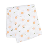Muslin Swaddle - Peaches - My Little Thieves