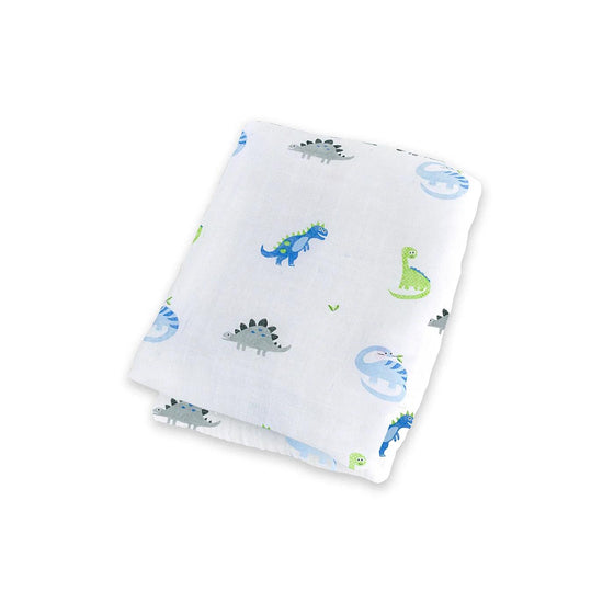 Muslin Swaddle - Prehistoric Pals - My Little Thieves